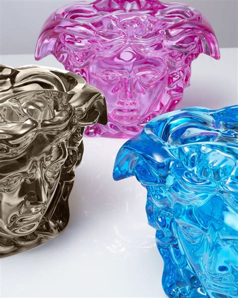 versace vase crystal|Versace vase medusa.